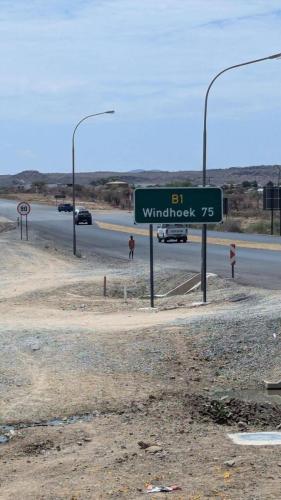 Asphaltierte Strasse